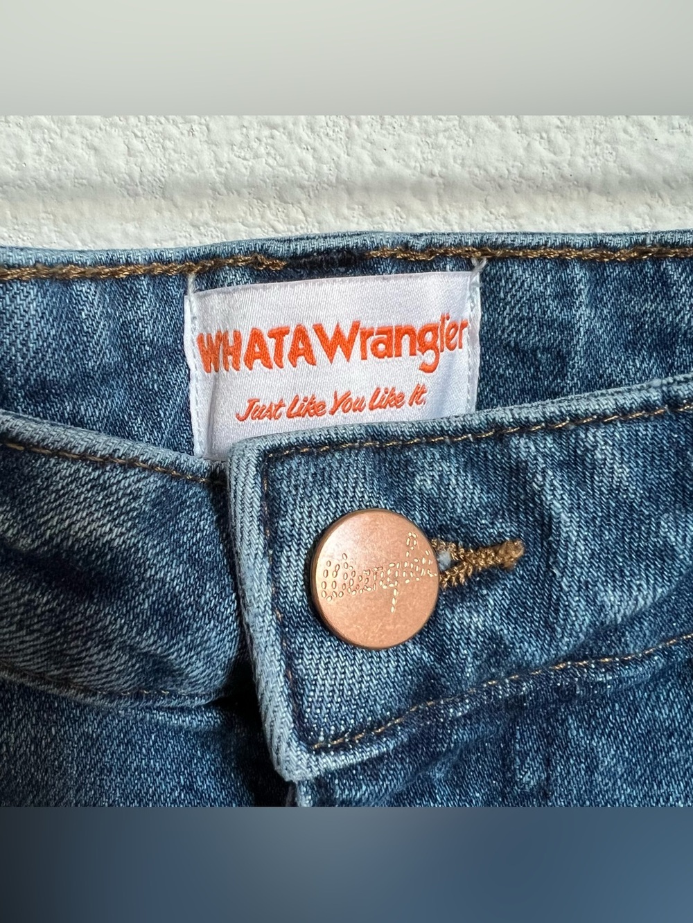Wrangler x Whataburger Collab Limited Edition Blue Jeans Flare Style - Picture 7 of 14